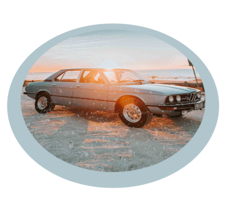 Bmw 3. 0 vinyl teppe vintage - Tenstickers