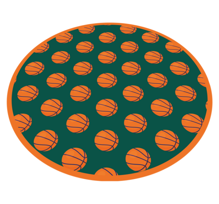 Vinyl teppe veier basketballidé - Tenstickers