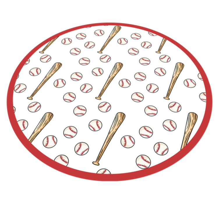 Moro i baseballsesongen vinyl teppe spill - Tenstickers