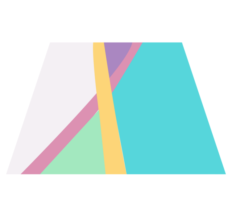 Fargerike bakgrunnsblokker Vinyl teppe firkant - Tenstickers