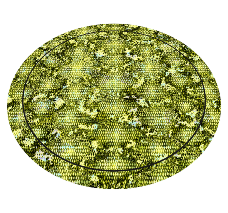 Vinyl teppe dyreavtrykk reptil grønn hud - Tenstickers