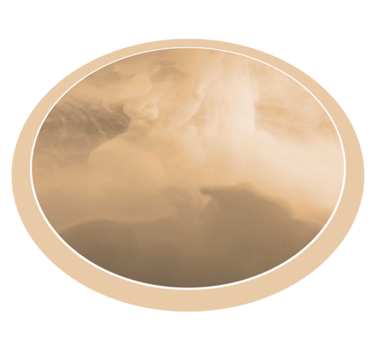 Beige sky og røyk tekstur vinyl teppe soverom - Tenstickers