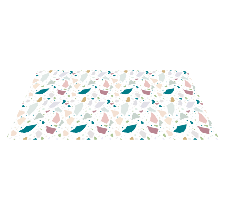 Konseptuelle figurer vinyl teppe geometrisk - Tenstickers