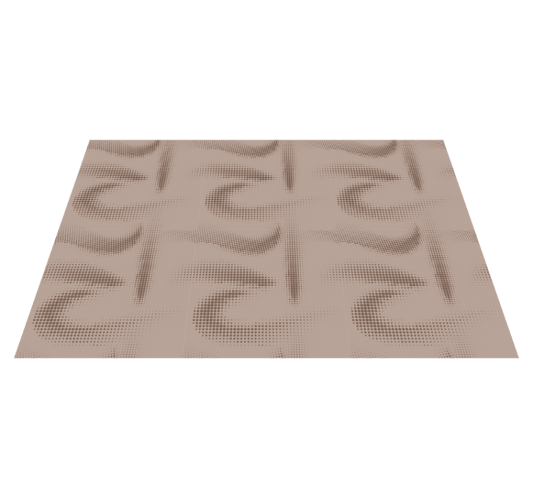 Myke teksturerte virvler vinyl teppe stue - Tenstickers