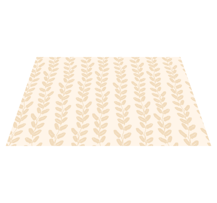 Botanisk mønster blomst vinyltepper - Tenstickers