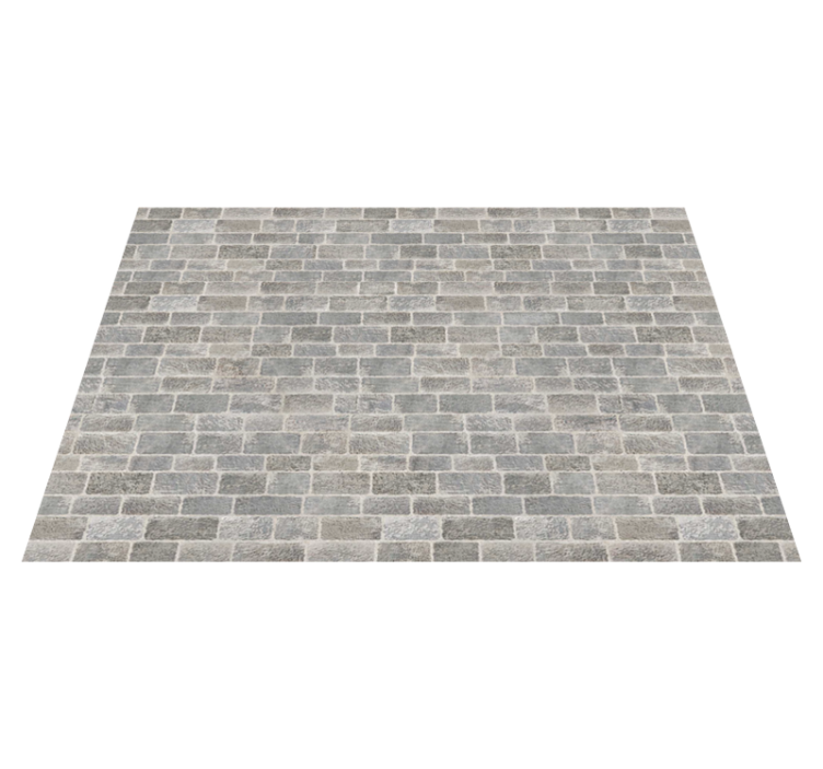 Steinmønster Vinyl teppe steiner - Tenstickers