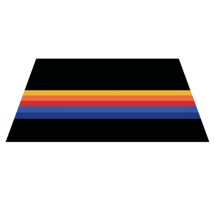 Minimalist Accent Stripete vinyltepper - Tenstickers