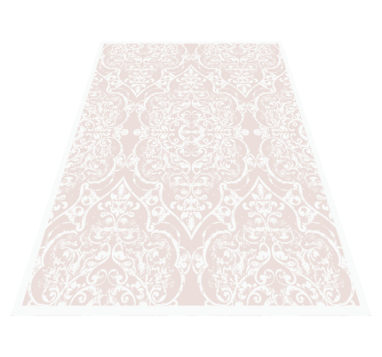 Elegant mønstret design vinyl teppe stue - Tenstickers