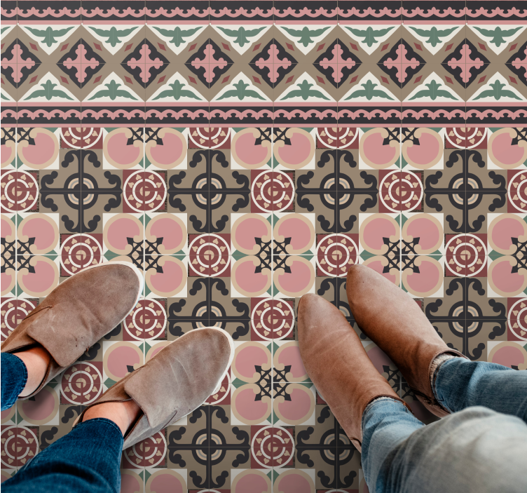 Toledo fliser vinyl teppe hydraulisk - Tenstickers