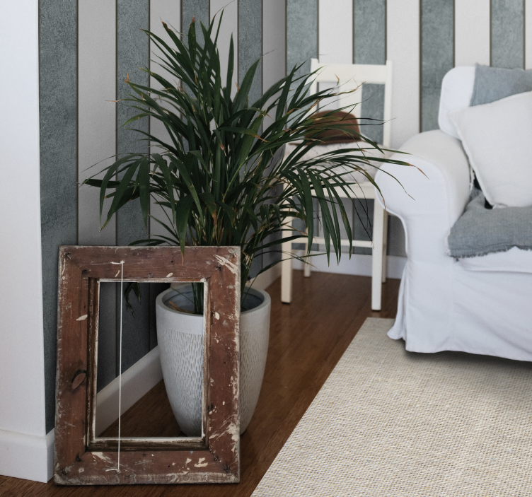 Beige naturfibre vinyl teppe tre - Tenstickers