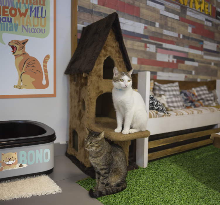 Realistisk grønt gress vinylteppe - Tenstickers