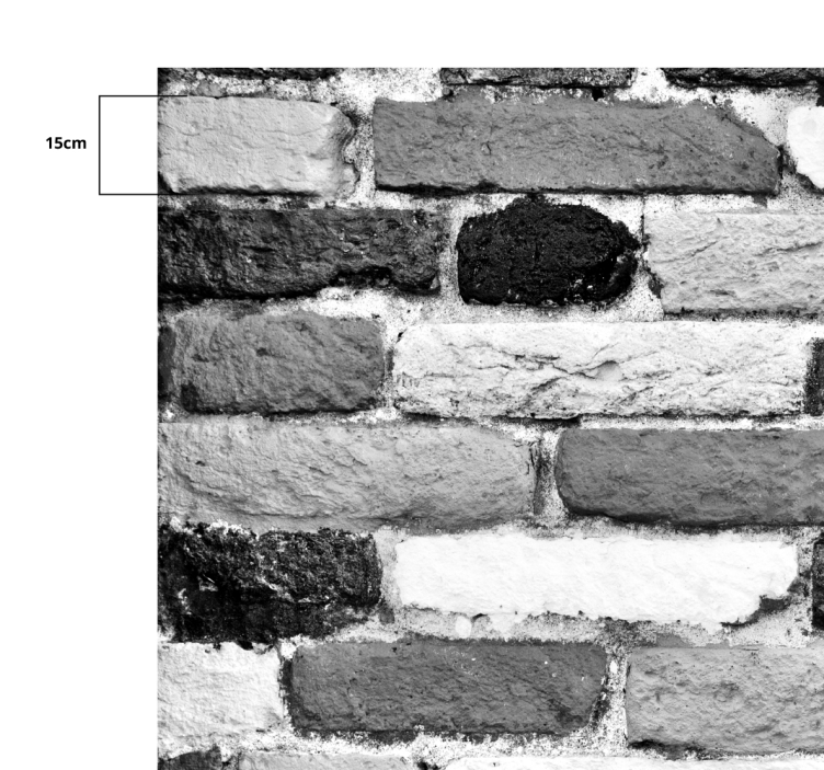 Fantastisk svart-hvitt stein vinylteppe - Tenstickers