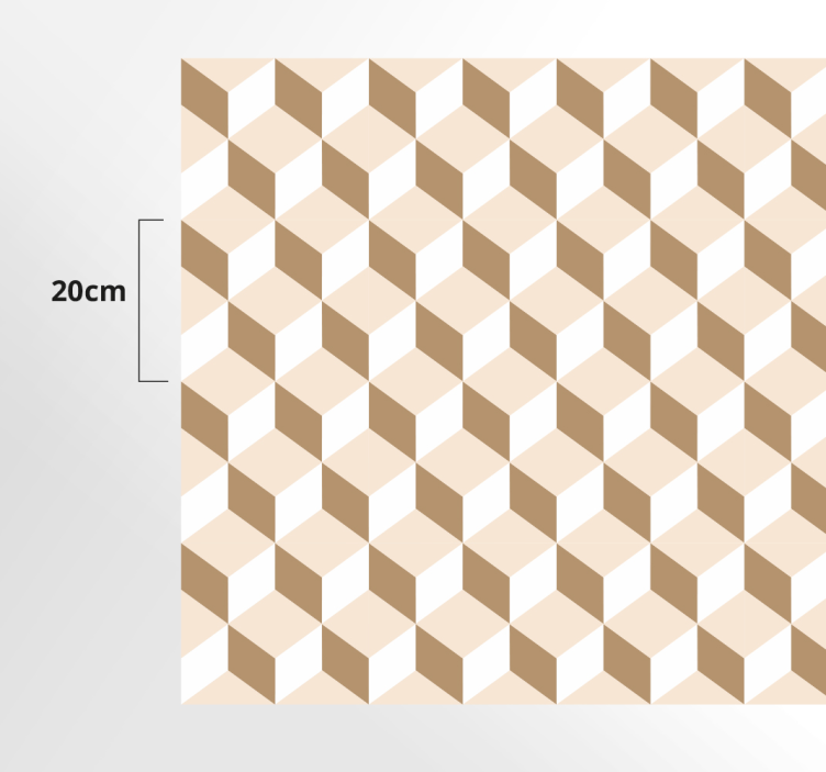 Moderne kube beija moderne teppe - Tenstickers