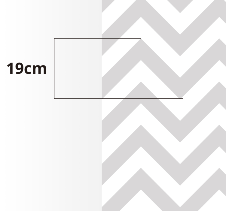 Beige striper minimalt med vinylteppe - Tenstickers