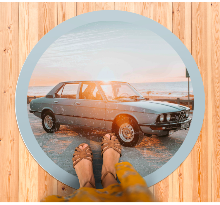 Bmw 3. 0 vinyl teppe vintage - Tenstickers