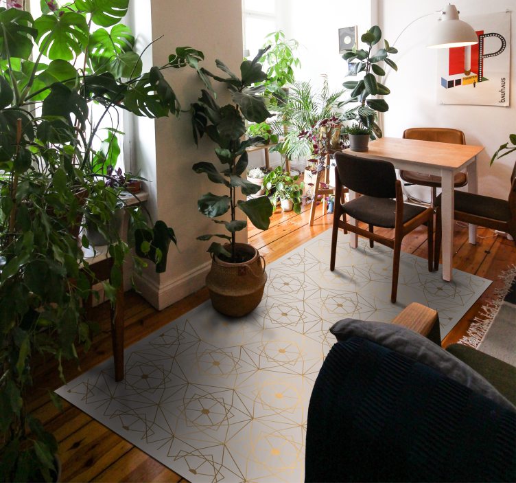 Brune teksturerte mosaikkfliser - Tenstickers