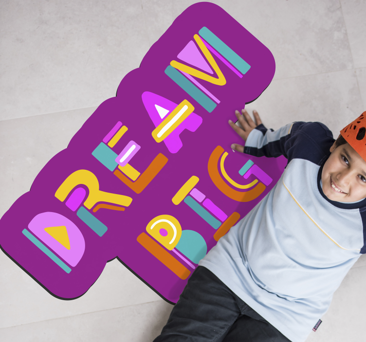 Drøm stort vinylteppe av høy kvalitet - Tenstickers