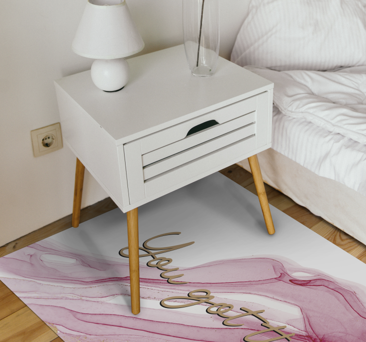 Du fikk dette vinyl teppe sagn og tekster - Tenstickers