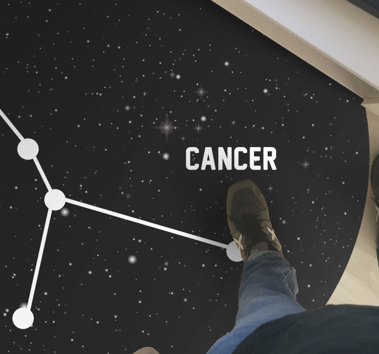 Stjernetegn kreft moderne teppe - Tenstickers