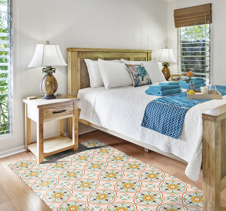 Fargerike mosaikkfliser vinyltepper - Tenstickers