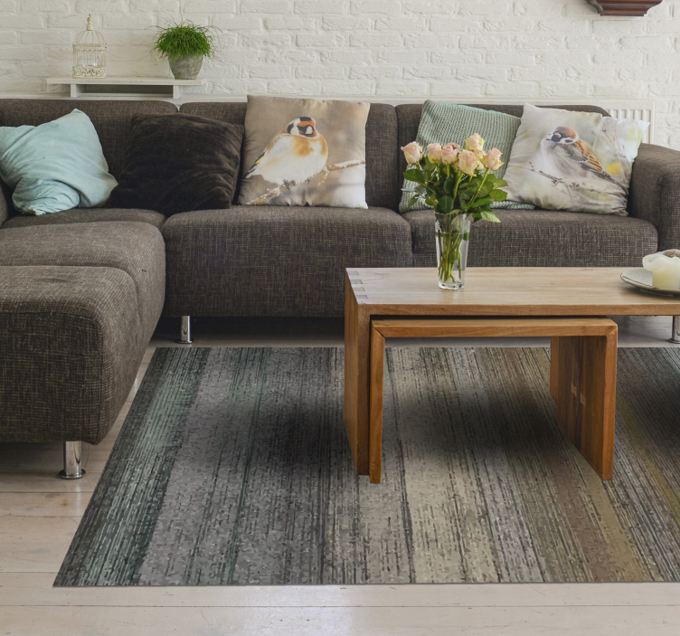 Fargerikt motstandsdyktig moderne vinyl teppe - Tenstickers