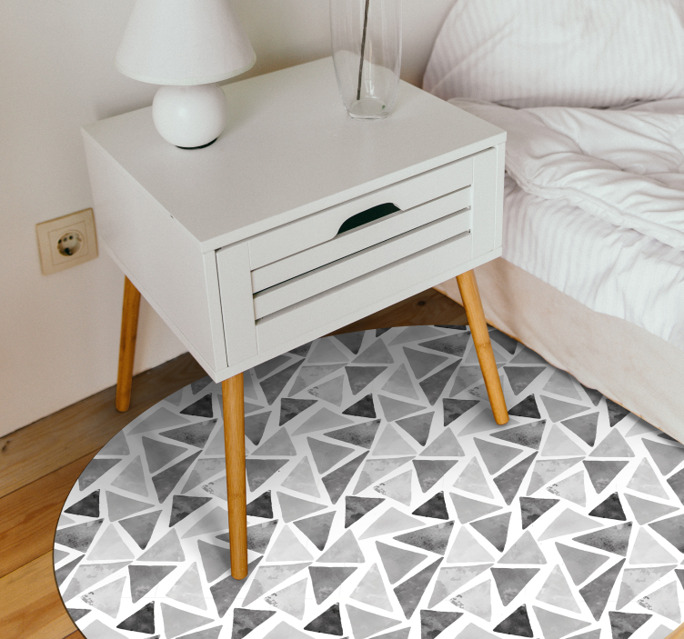 Geometrisk marmor tekstur vinyl teppe geometrisk - Tenstickers