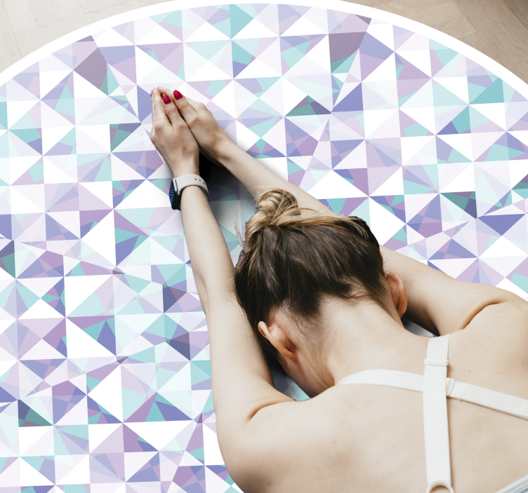 Glassmosaikkfliser gulvteppe - Tenstickers