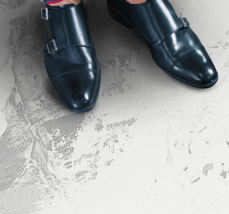 Grå stein gulvfliser i stein - Tenstickers