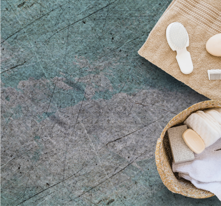 Industriell innredning i rustikk stil vinyl teppe tekstur - Tenstickers