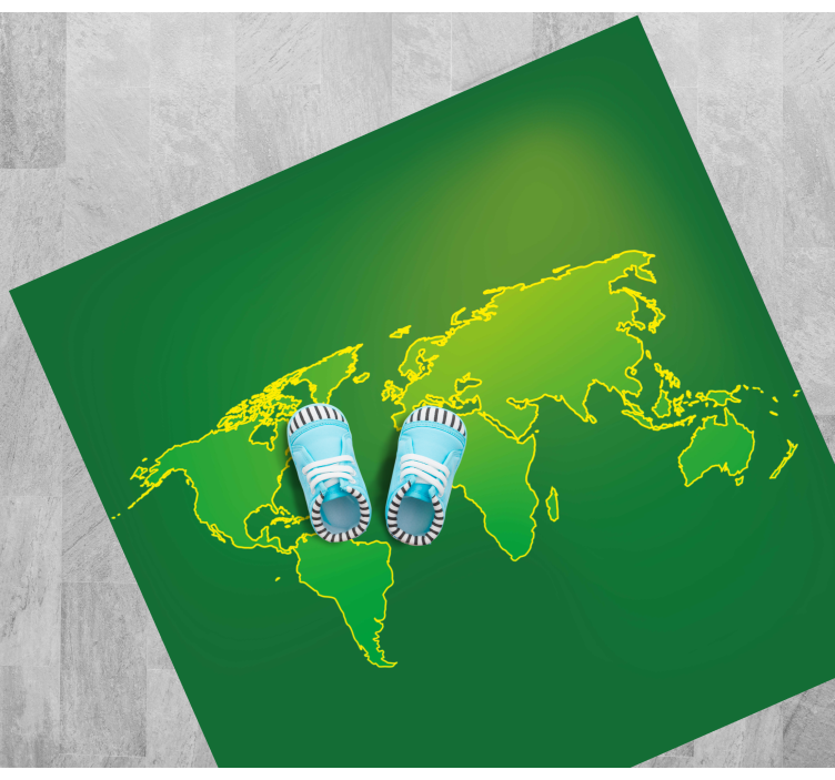 Landegrenser i gangløpere i neonlys - Tenstickers