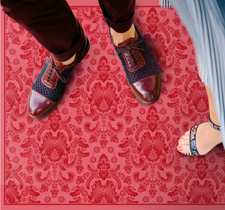 "lydiard hus" vinyl teppe vintage - Tenstickers