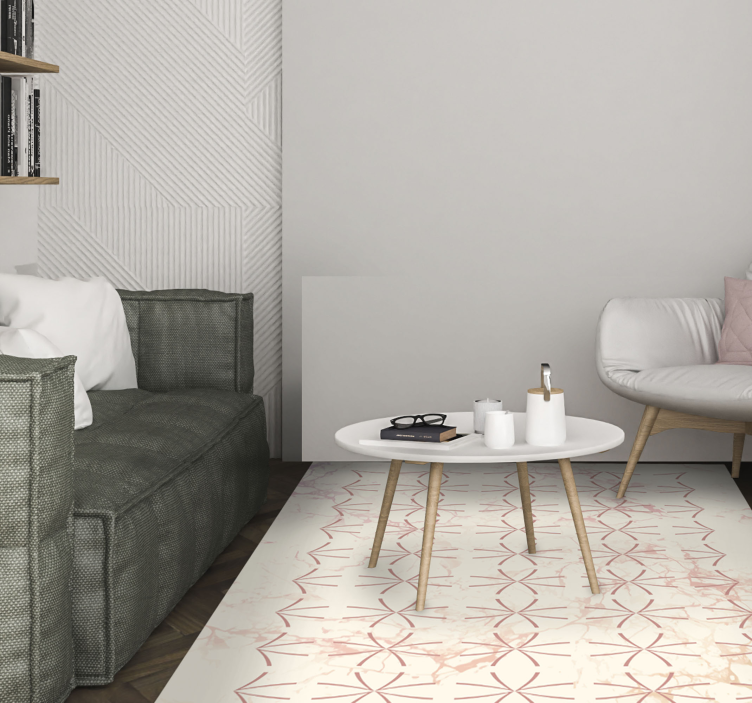 Marmor fliser av vannstråle mosaikk - Tenstickers