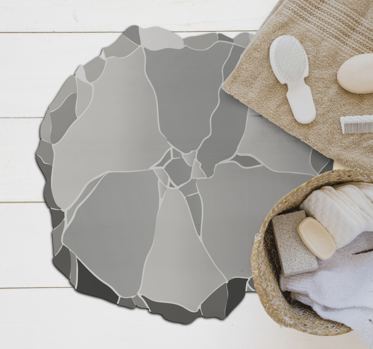 Marmorsimulering marmor vinylteppe - Tenstickers