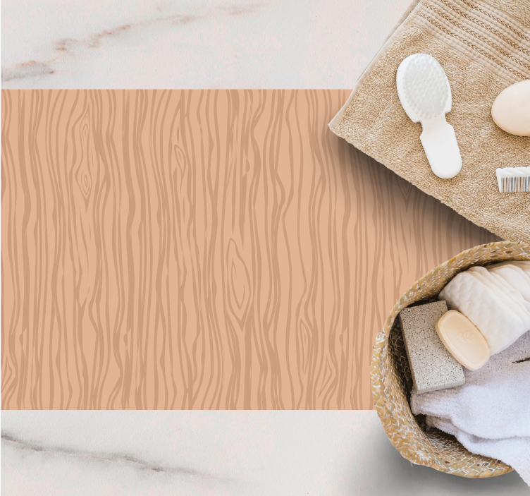 Materiale tregulv naturlig lys parkett vinyl teppe kontor - Tenstickers