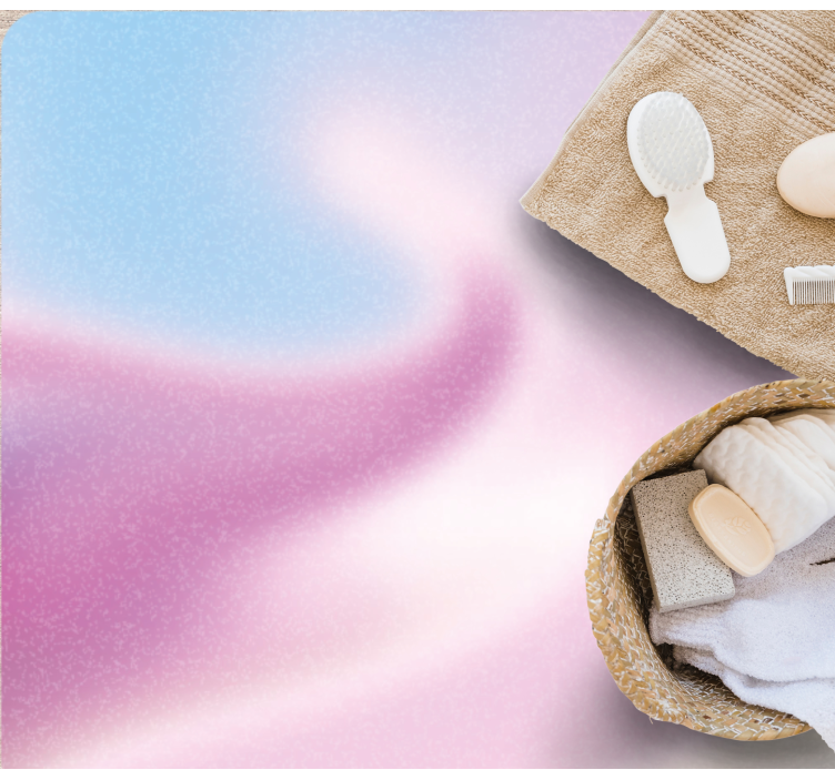 Gradientlag bad vinyl teppe - Tenstickers