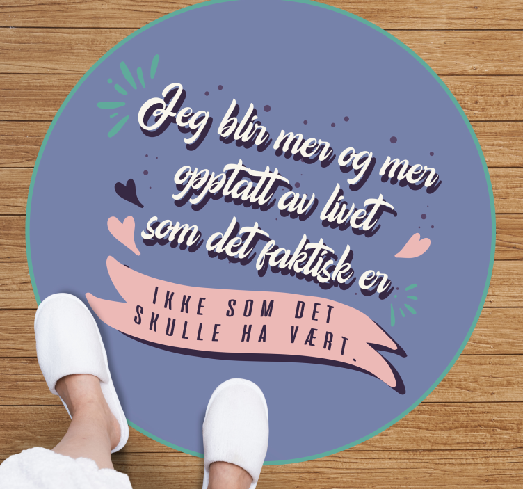 Norsk sitat mindre opptatt av livteppe - Tenstickers