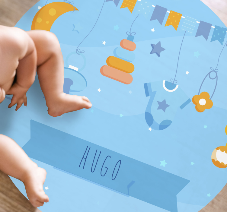 Personlig baby gutt født personlig matte - Tenstickers