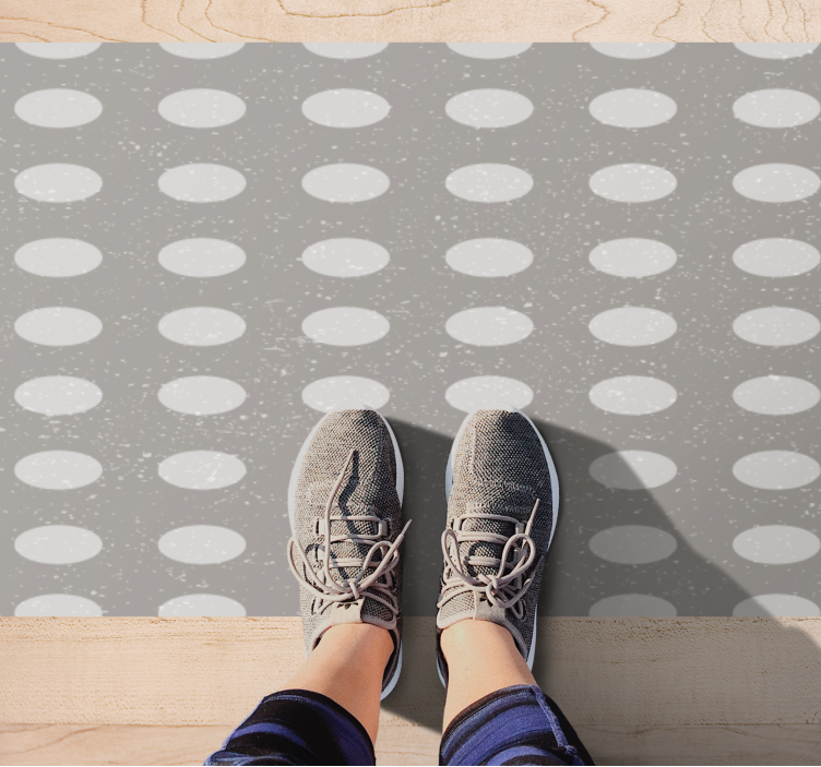 Prikkemønster Stripete vinyltepper - Tenstickers