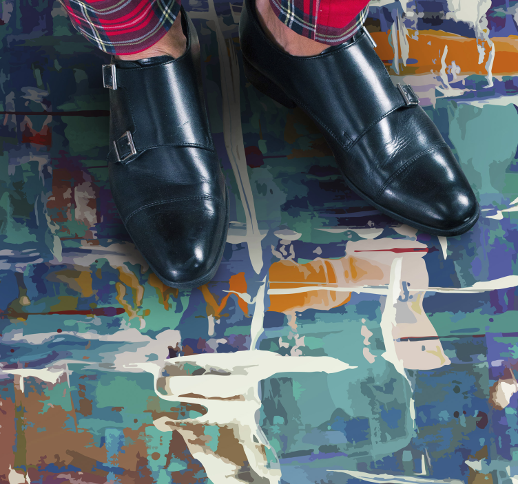 Reglindis moderne vinyl teppe moderne teppe - Tenstickers