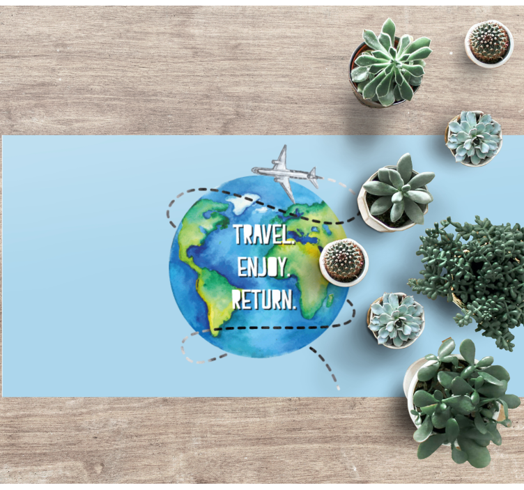 Reiseglede kom tilbake vinyl teppe verdenskart - Tenstickers