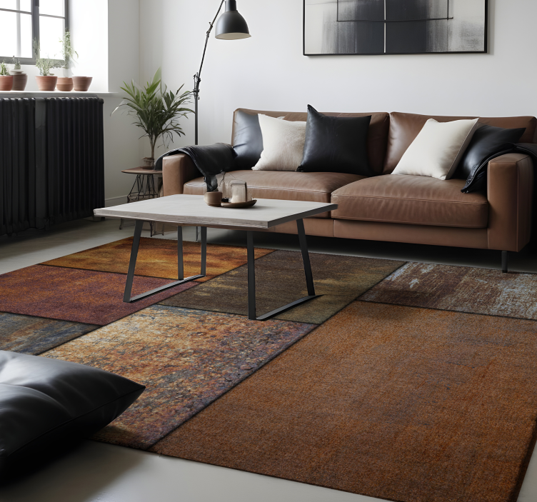 Rustikk steineleganse Vinyl teppe steiner - Tenstickers