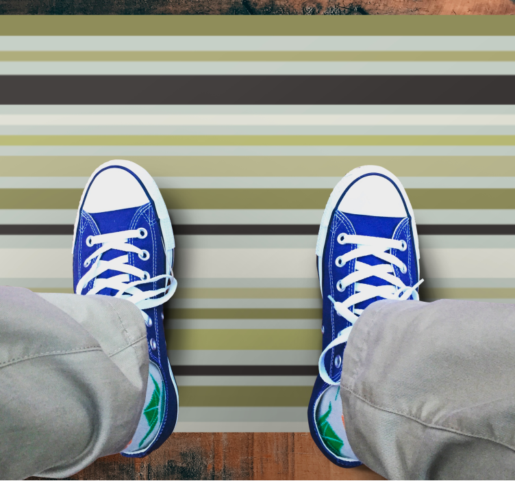 Striped Pattern Overlay Stripete vinyltepper - Tenstickers