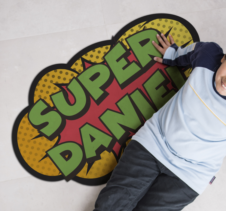 Superkraft personlig matte - Tenstickers