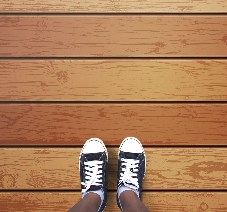 Treplanke simulacrum vinyl teppe tre - Tenstickers