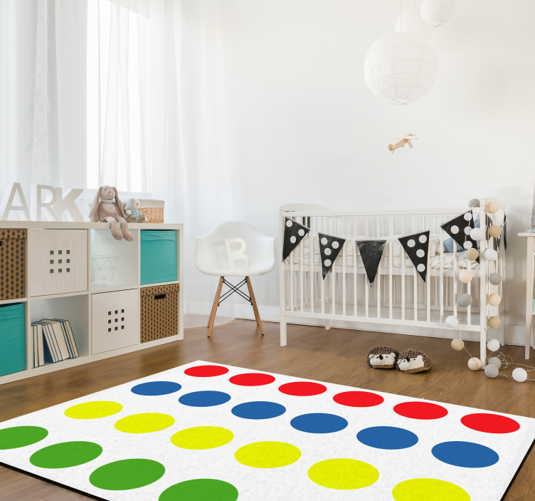Fantastisk vinsterteppe i twister-spillet - Tenstickers