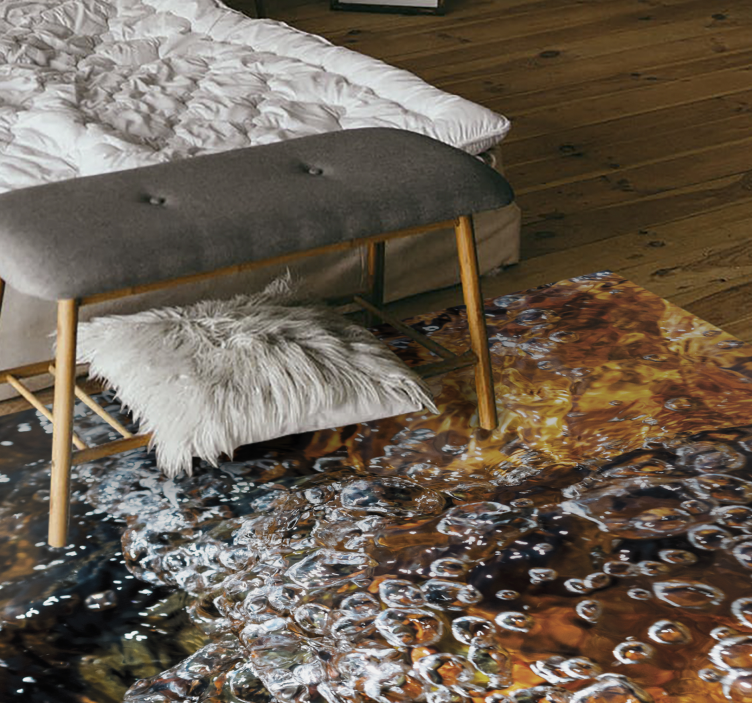 Undervanns steiner vinyl teppe - Tenstickers