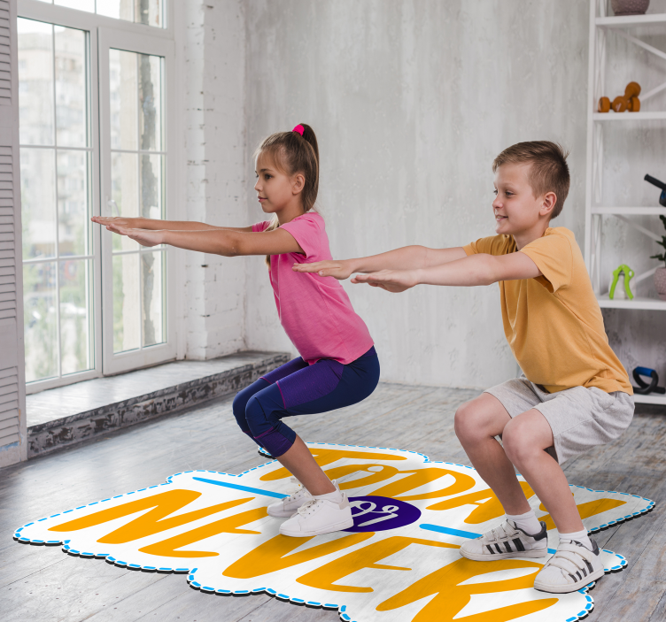 Vinyl teppe setning i dag eller aldri - Tenstickers