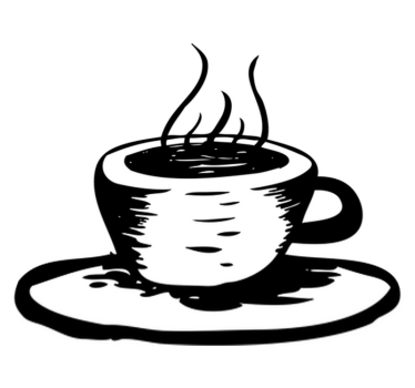 Vinyl teppe kjøkken kaffe med melk - Tenstickers