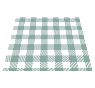 Vinyl teppe kjøkken grønn tartan - Tenstickers