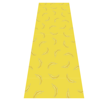 Vinyl teppe kjøkken pantone bananer - Tenstickers